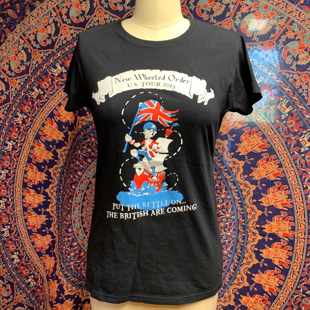 2013 Roller Derby NWO Tour t shirt Large